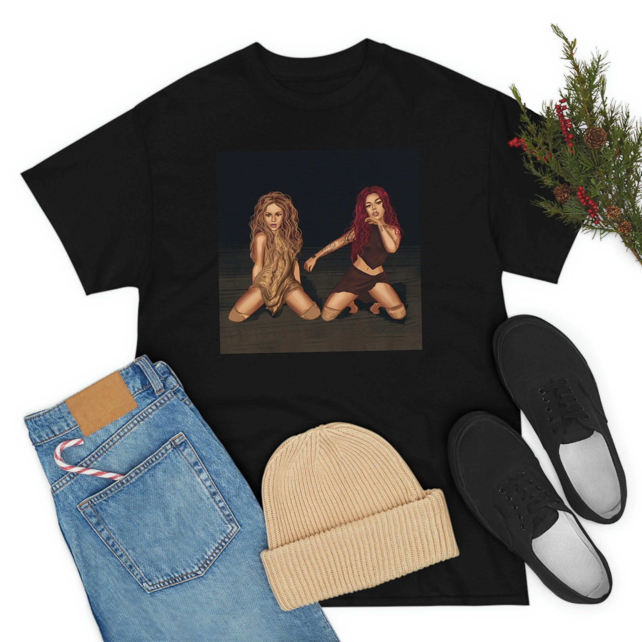 Collaborative Karol G and Shakira T-Shirt IYT