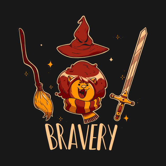 Courageous Spirit Gryffindor T-Shirt IYT