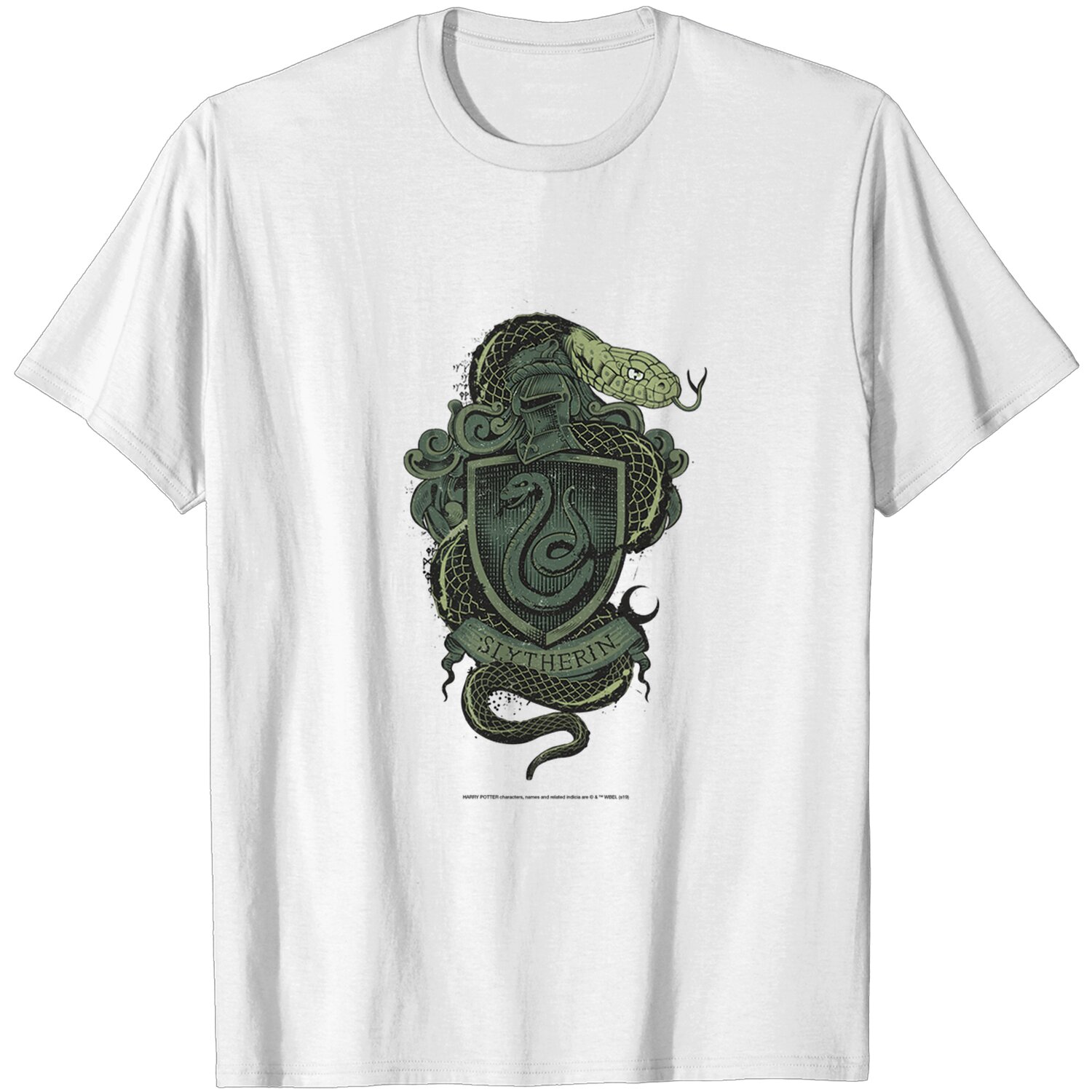 Harry Potter Slytherin Crest Emblem T-Shirt IYT