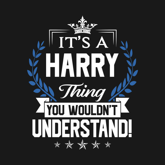 Harry Things TShirt – Unique Name Gift Shirt IYT