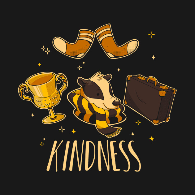 Hufflepuff Kindness Emblem T-Shirt IYT