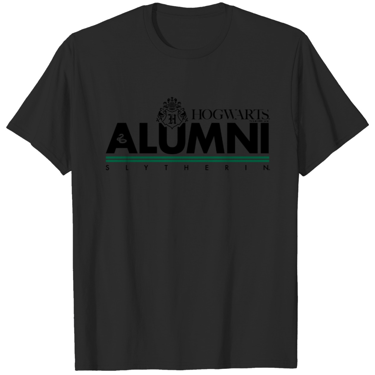 Slytherin Alumni Hogwarts Crest T-Shirt IYT