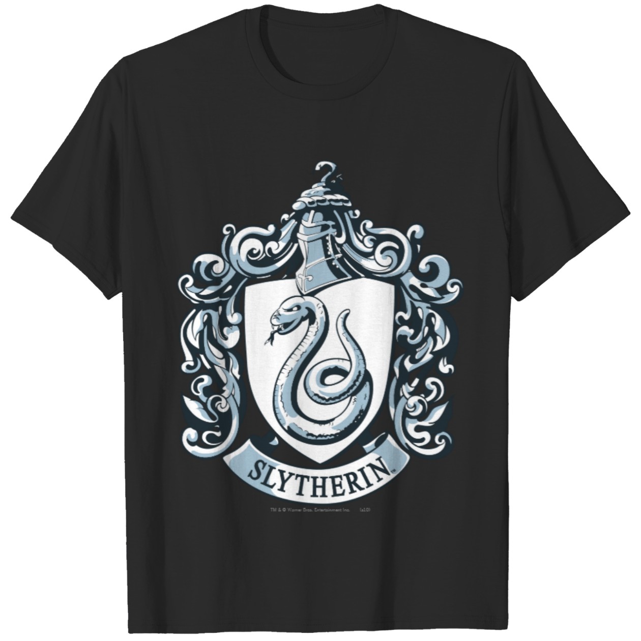 Slytherin Crest Ice Blue T-Shirt by Harry Potter IYT