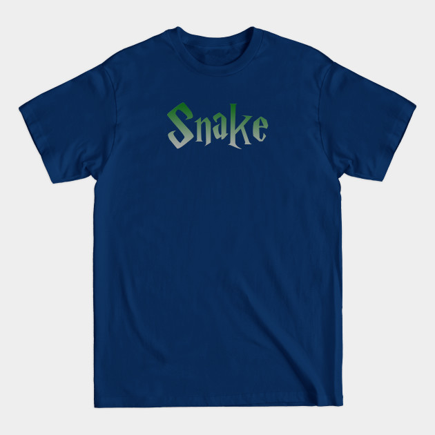 Slytherin Gradient Snake Tee with Serpentine Style IYT