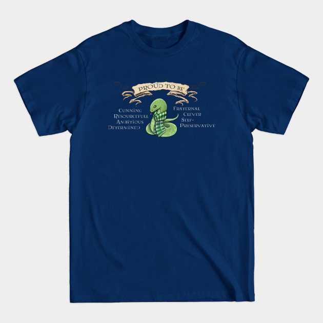 Slytherin House Pride Tee for True Fans T-Shirt IYT