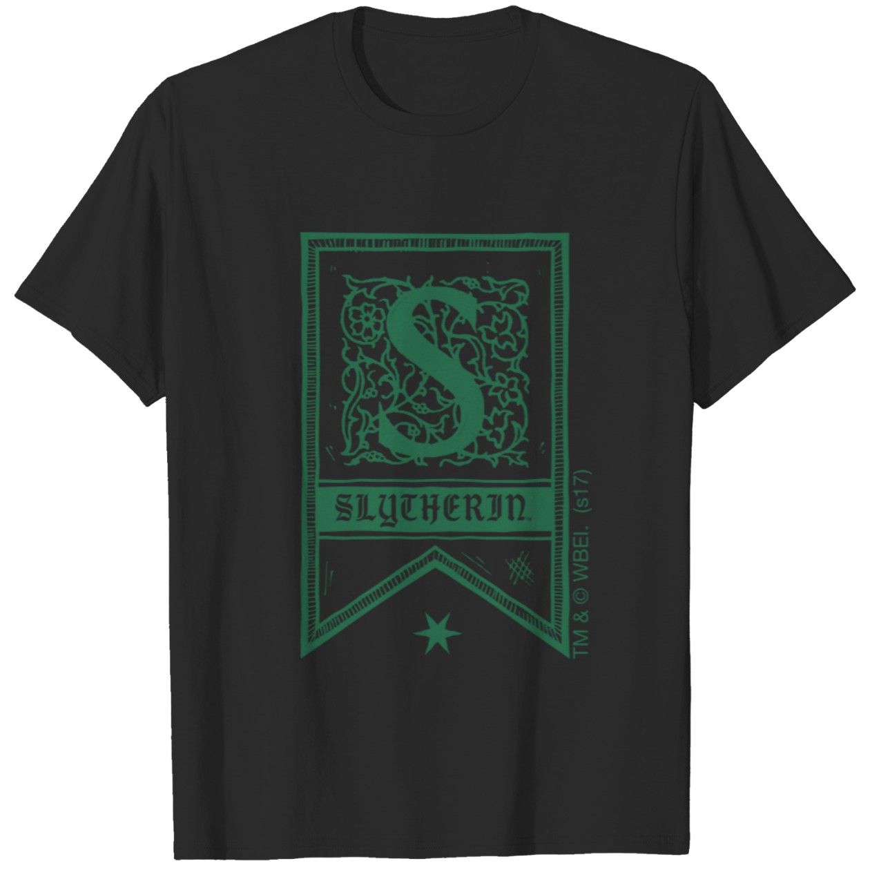 Slytherin Monogram Crest T-shirt IYT