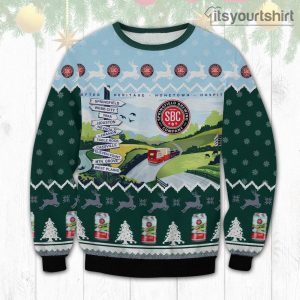 417 Lager Beer Way To Springfield Brewing Company Ugly Sweater
