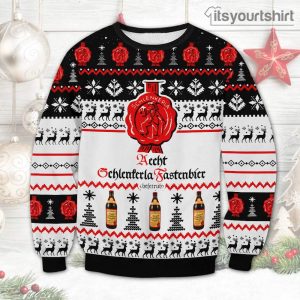 Aecht Schlenkerla Rauchbier Urbock Beer Christmas Ugly Sweater