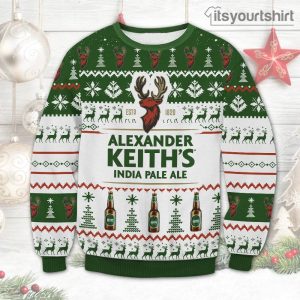 Alexander Keith’s Beer Christmas Ugly Sweater