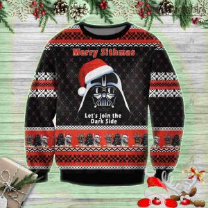 Anakin Skywalker Star Wars Merry Sithmas! Let’s Join The Dark Side Ugly Christmas Sweater
