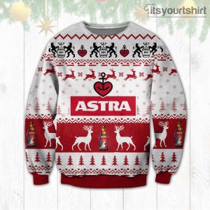 Astra Bier Beer Christmas Ugly Sweater