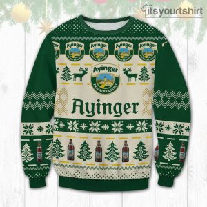 Ayinger Beer Brewery Privatbrauerei Ugly Sweater