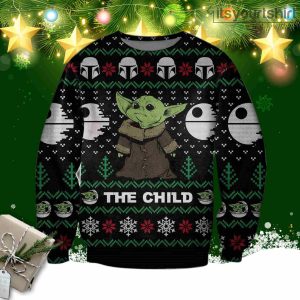 Baby Yoda The Child Star Wars Ugly Christmas Sweater