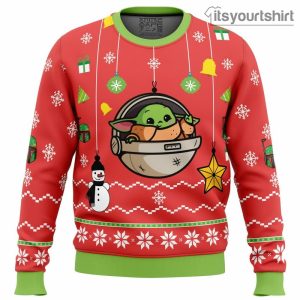 Baby Yoda Ugly Christmas Sweater
