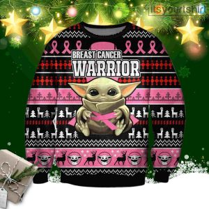 Baby Yoda With Cancer Ugly Christmas Sweater