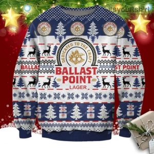 Ballast Point Brewing Beer White Ugly Sweater