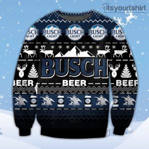 Busch Beer Busch Light Ugly Sweater