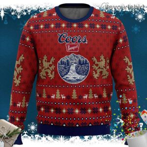 Coors Banquet Ugly Sweater
