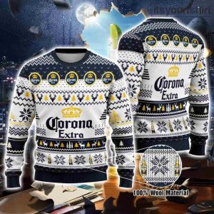 Corona Extra Beer Reindeer Ugly Sweater