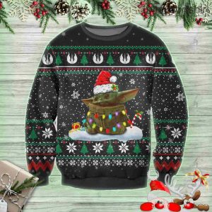Cute Baby Yoda Christmas Star Wars Ugly Christmas Sweater