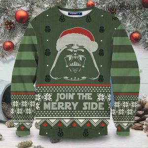 Darth Vader Star Wars Join The Merry Side Ugly Christmas Sweater