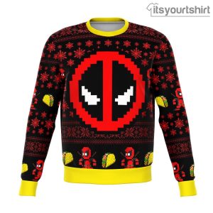 Deadpool Chibi Ugly Christmas Sweater
