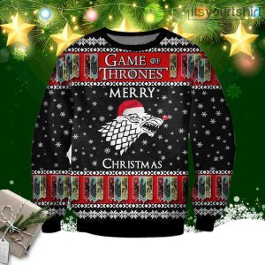 Dragon Merry Game Of Thrones Snowflake Ugly Christmas Sweater