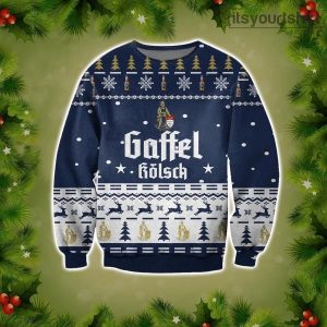 Gaffel Kolsch Beer Christmas Ugly Sweater