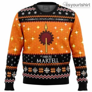 Game Of Thrones House Martell Ugly Christmas Sweater