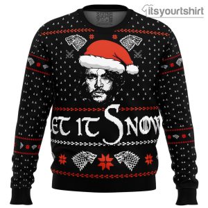 Game Of Thrones Let It Snow Ugly Christmas Sweater