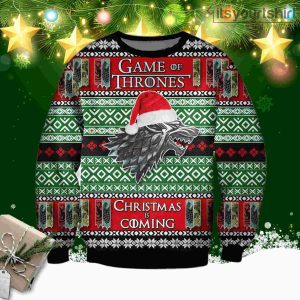 Game Of Thrones Not Today Premium Ugly Christmas Sweater