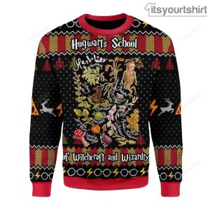 Herbology Harry Potter Ugly Christmas Sweater