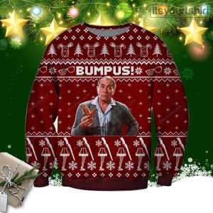 John McClane Die Hard Bumpus Ugly Christmas Sweater