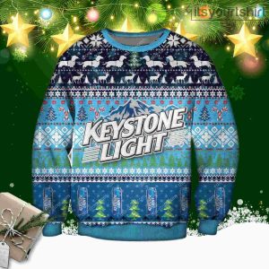 Keystone Light Beer Premium Ugly Sweater