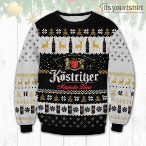Kostritzer Schwarzbier Lager Beer Christmas Ugly Sweater