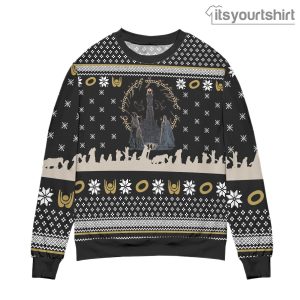 Lord Of The Rings Journeys In Middle Earth Black Ugly Christmas Sweater