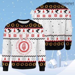 Lord of The Rings The Rings of Power Ugly Christmas Sweater