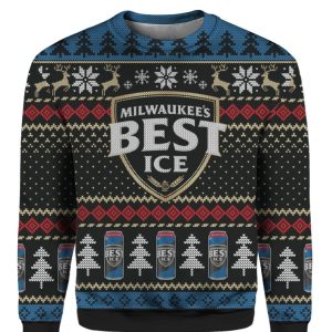 Milwaukee’s Best Ice Beer Black Ugly Sweater