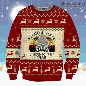 Nakatomi Plaza Party 1988 Die Hard Ugly Christmas Sweater