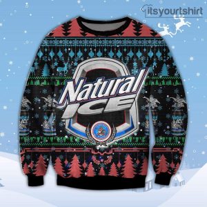 Natural Light Ice Beer Cans Natural Light Eagle Transparent Ugly Sweater