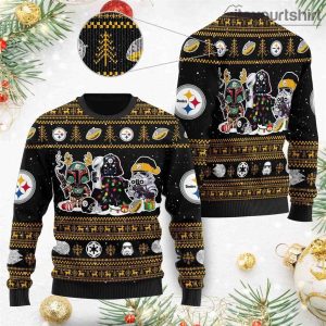 Pittsburgh Steelers Star Wars Ugly Christmas Sweater