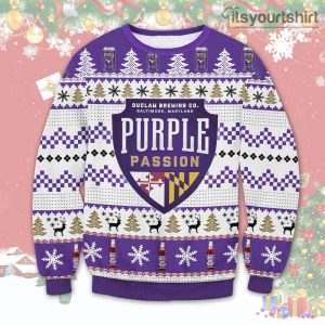 Purple Passion Beer DuClaw Brewing Company Ugly Sweater