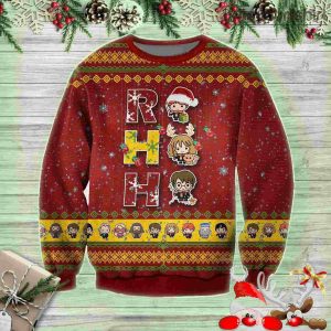 Ron Weasley Hermione Granger Harry Potter Ugly Christmas Sweater