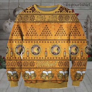 Shock Top Belgian White Beer Unfiltered Ugly Sweater