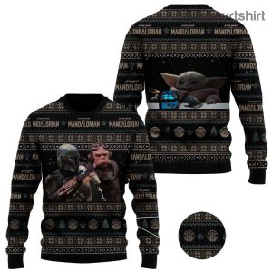 Star Wars Baby Yoda Ugly Christmas Sweater