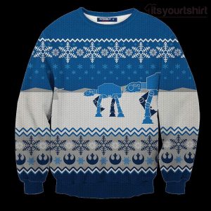 Star Wars Blue Ugly Christmas Sweater