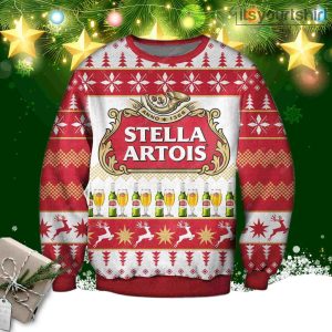 Stella Artois Beer Christmas Ugly Sweater