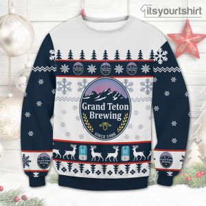 Sweet Grass APA Beer Grand Teton Brewing Since 1988 Ugly Sweater