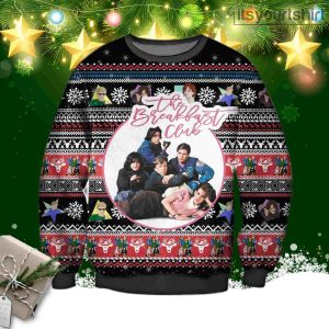 The Breakfast Club Lord Of The Rings Ugly Christmas Sweater