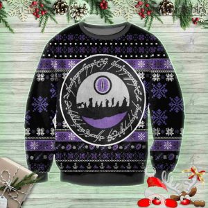 The Lord Of The Rings Poster Ugly Christmas Sweater